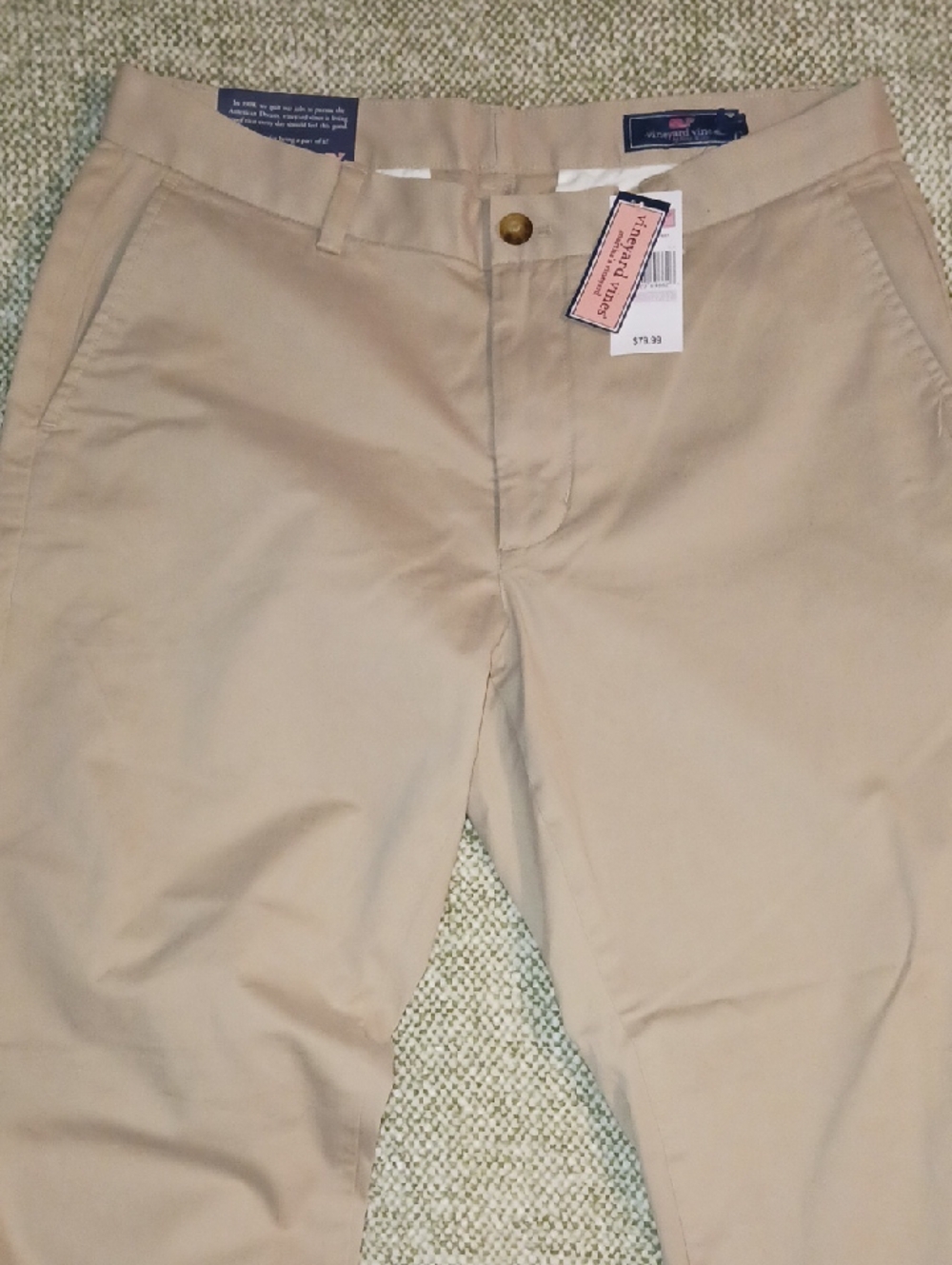 Vineyard Vines Men’s Tan Chino Pants